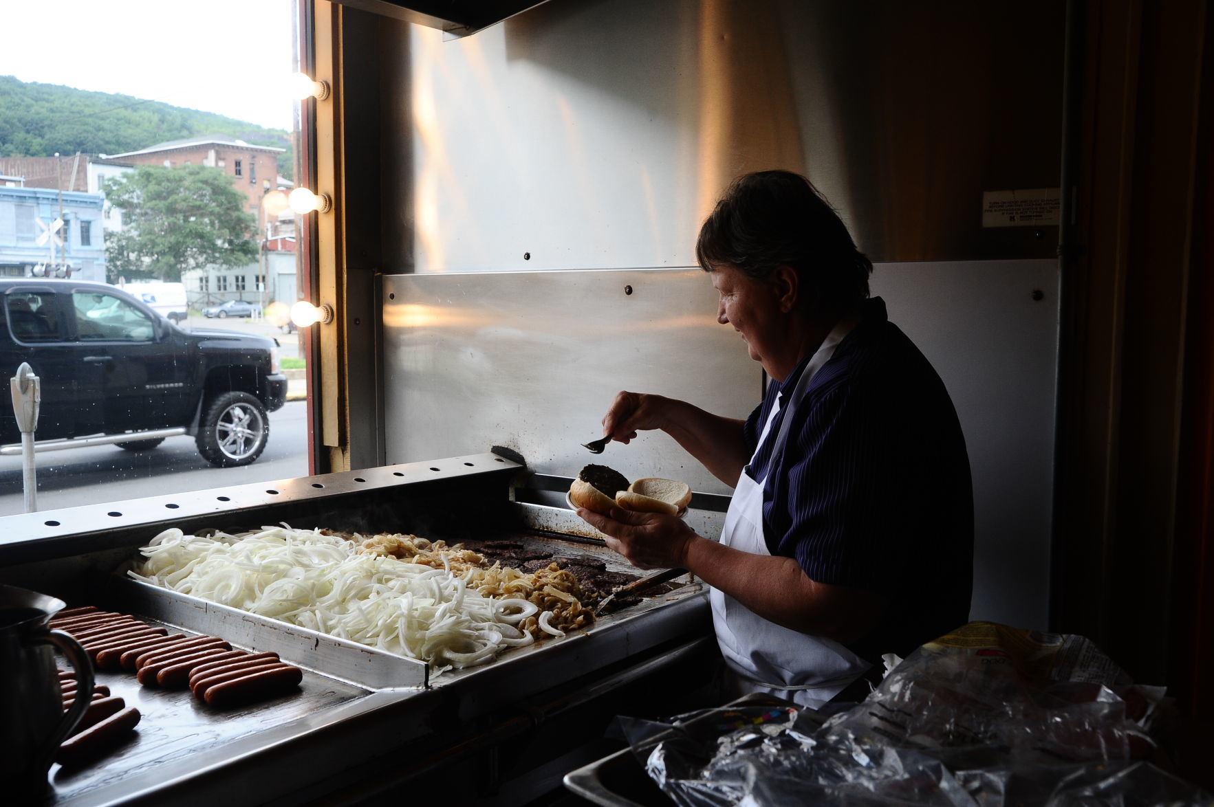 Coney Island lunch photo